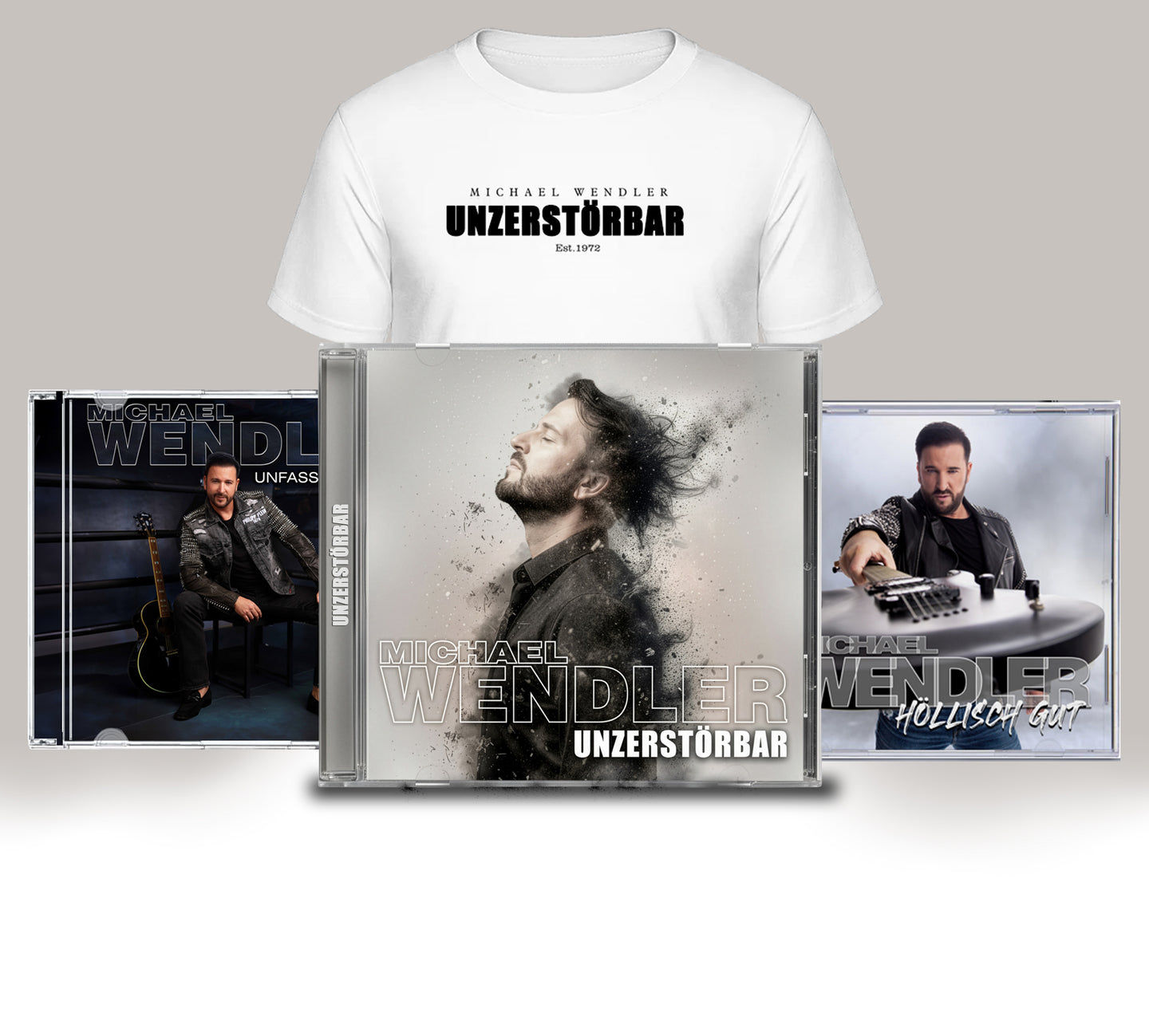 Michael Wendler Fanbundle L - Drei Alben + 1 Fan T-Shirts