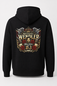 Michael Wendler - Old School Tattoo Hoodie – Limitierte Fan Edition