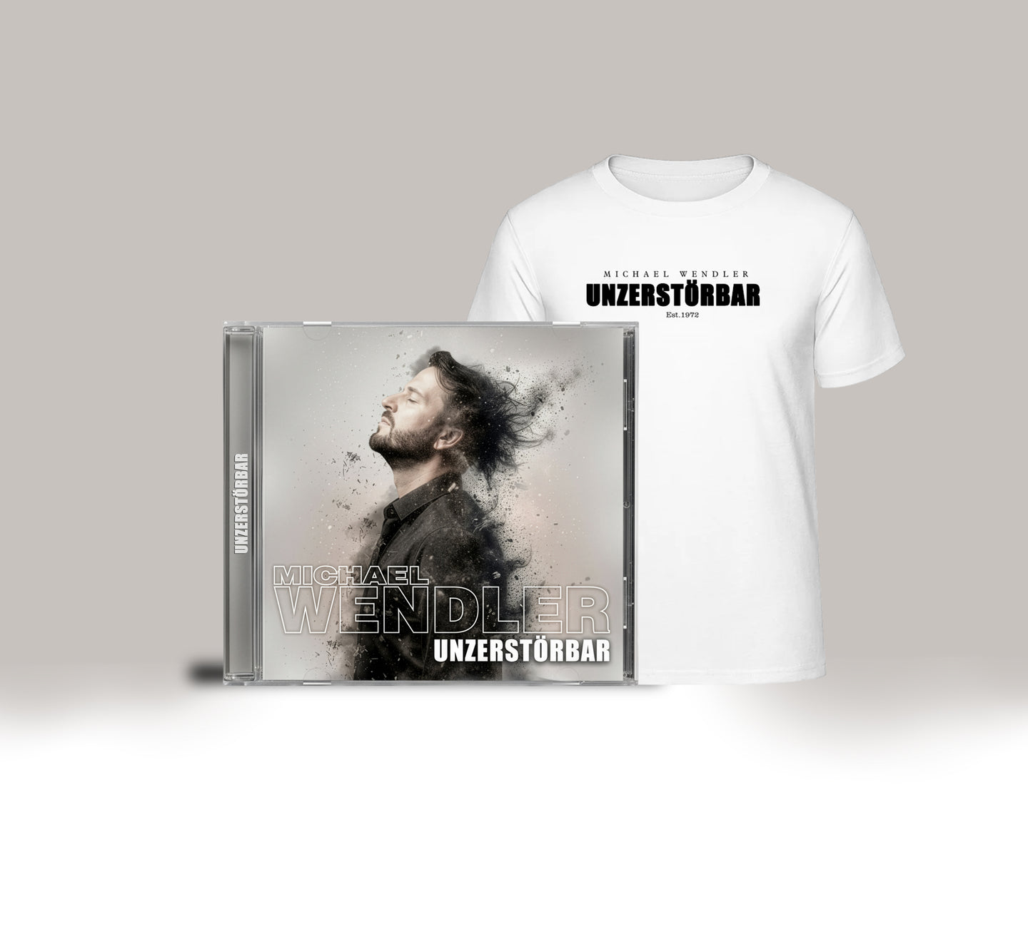 Michael Wendler Fanbundle „Unzerstörbar“ - 1 Album + 1 Fan T-Shirt