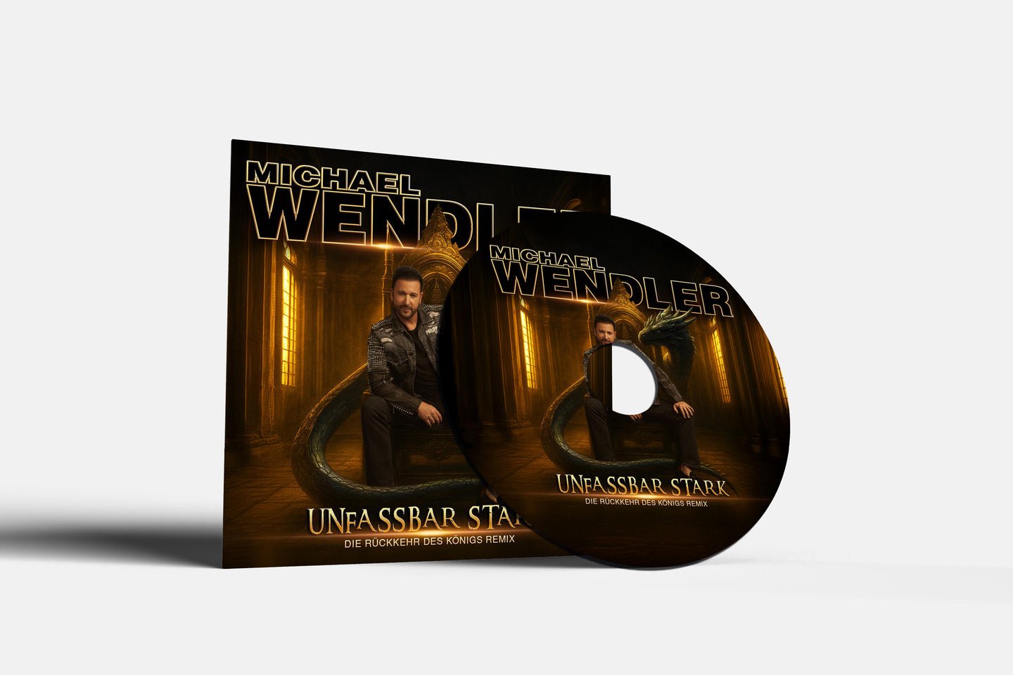 -STRENG LIMITIERTE SONDERAUFLAGE- Michael Wendler Maxi-CD -Unfassbar stark-