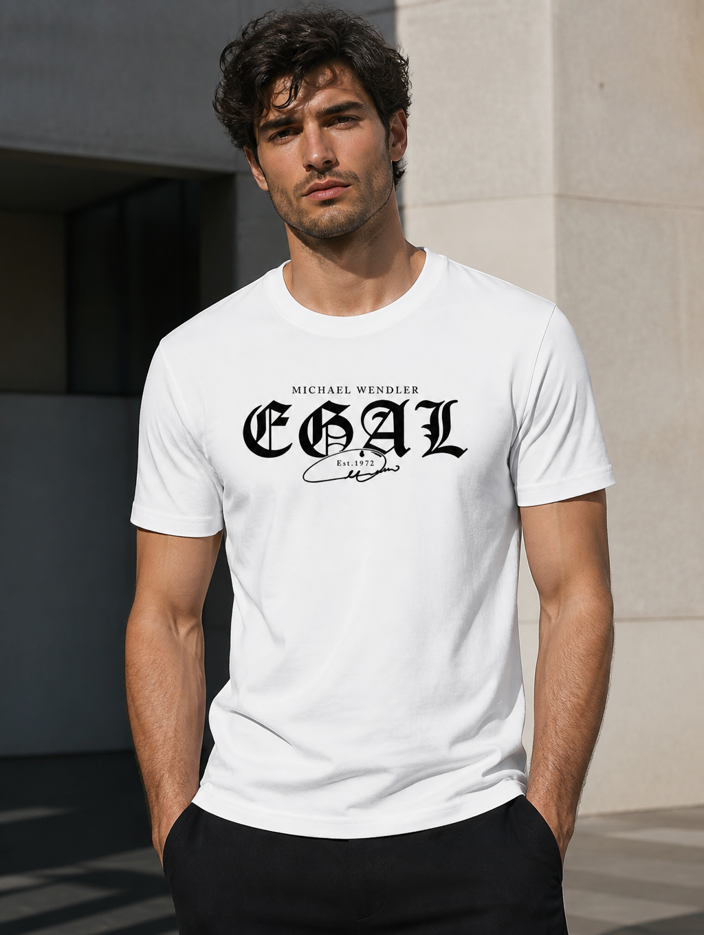 Michael Wendler T-Shirt – „EGAL Signature“